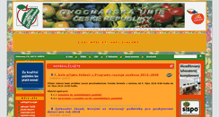 Desktop Screenshot of ovocnarska-unie.cz